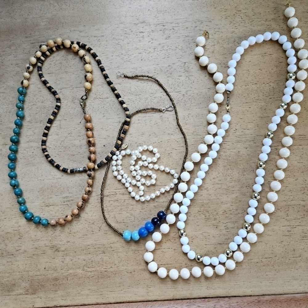 Beaded necklaces